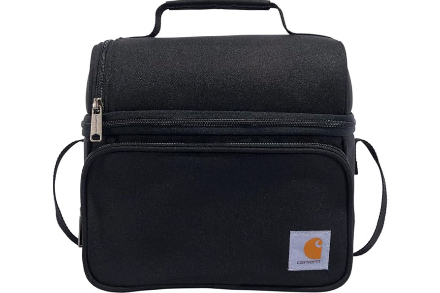 Carhartt Camping Cooler, Worksite Lunchbox, Soft Shell Lunch Bag for Construction Sites, Work and Everyday Use, Black product image
