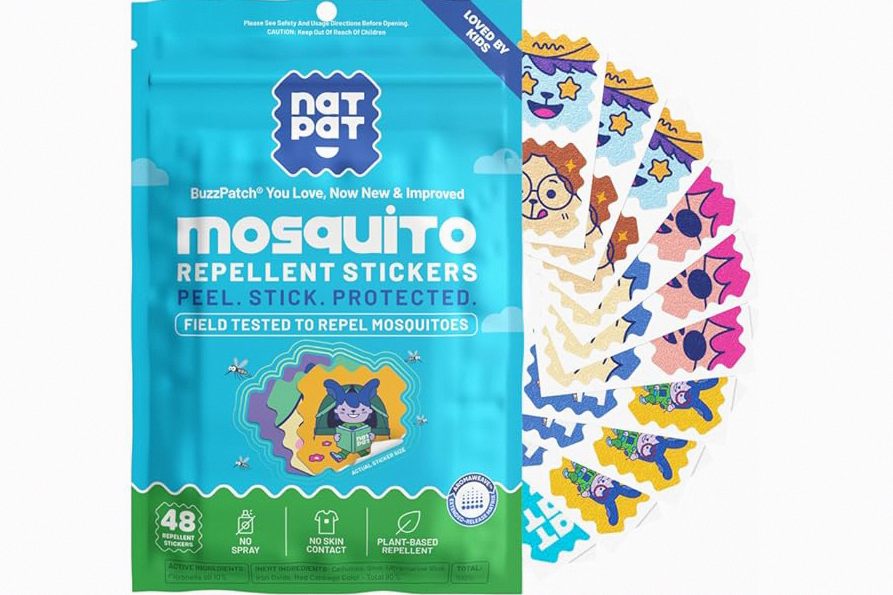 NATPAT Buzz Patch Mosquito Patch Stickers for Kids - Plant Based Ingredients, Non-Toxic - The Original All Natural Citronella Essential Oil Insect Patch, DEET Free, for Toddlers, Kids (60 Pack) product image