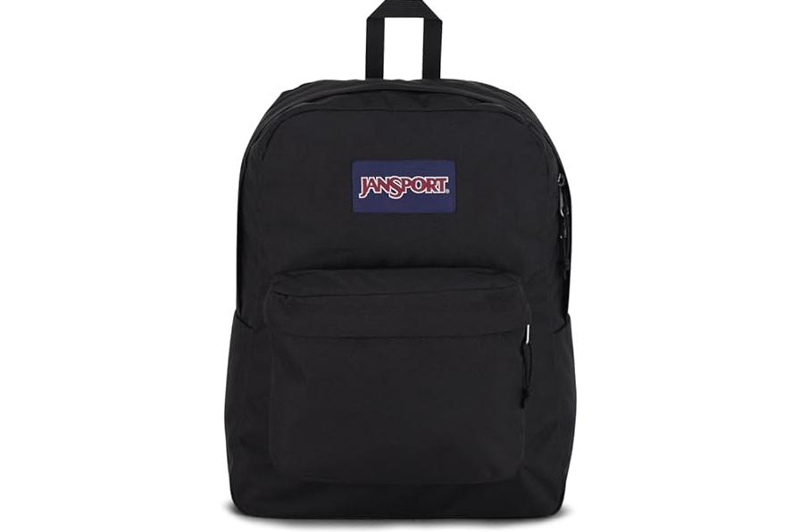 JanSport SuperBreak One Backpacks - Durable, Lightweight Bookbag with 1 Main Compartment, Front Utility Pocket with Built-in Organizer - Premium Backpack, Black product image