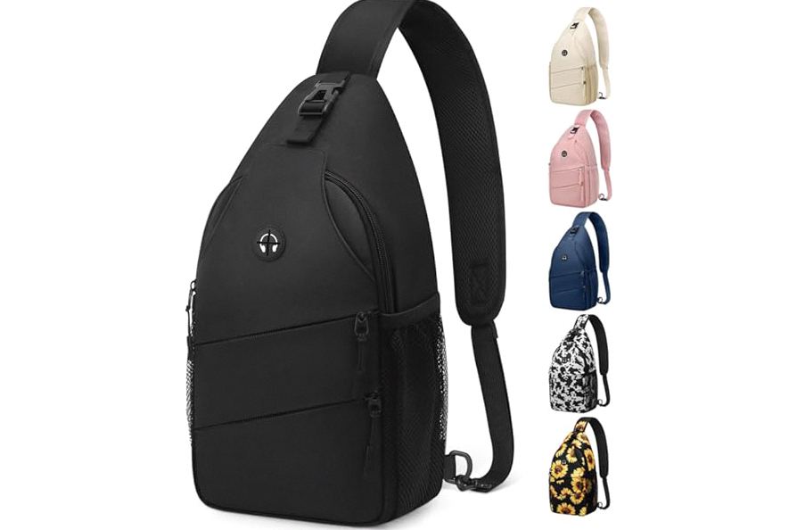 Pritent Crossbody Bags for Women Men Trendy Sling Bag Backpack Casual Chest Bag with Convertible Shoulder Strap product image
