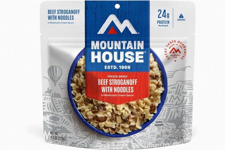 Mountain House Beef Stroganoff with Noodles | Freeze Dried Backpacking & Camping Food | 2 Servings product image