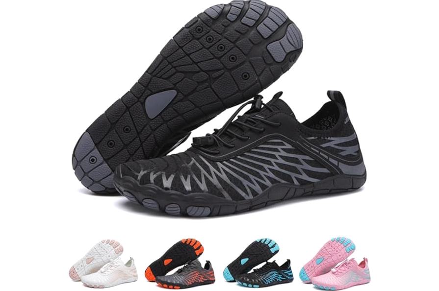 Hike Barefoot Shoes Womens Men Footwear,Pro-Healthy&Non-Slip Water Shoe for Women Men, Wide Toe Running Shoes Boots Sneakers Unisex product image
